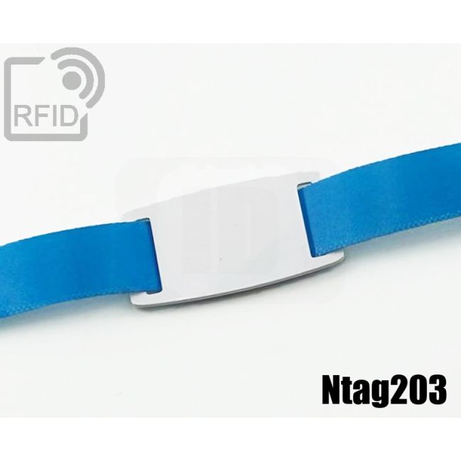 BR33C35 Slider RFID per braccialetti 12 mm NFC Ntag203 thumbnail