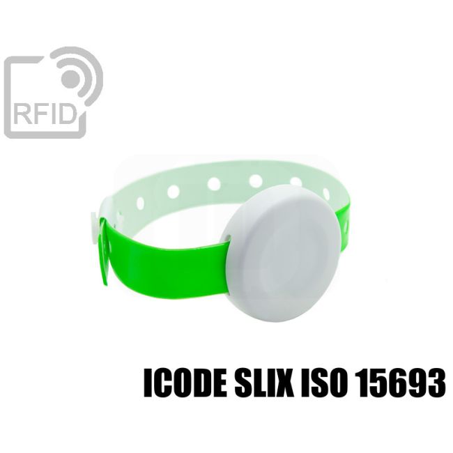 BT52C53 Braccialetto wireless + RFID accelerometro ICode SLIX iso 15693 swatch