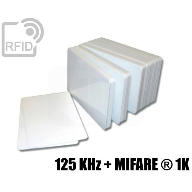 CD01D02 Tessere doppia tripla frequenza 125 KHz + Mifare ® 1K thumbnail