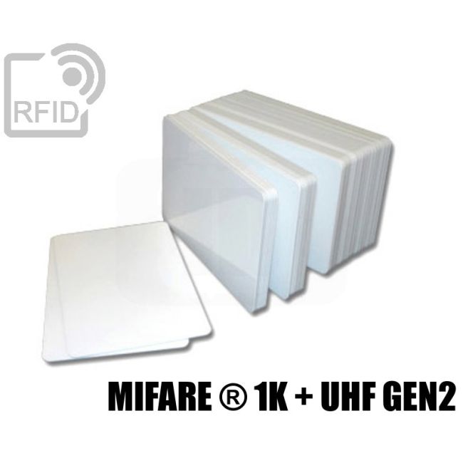 CD01D15 Tessere doppia tripla frequenza Mifare ® 1K + UHF Gen2 thumbnail