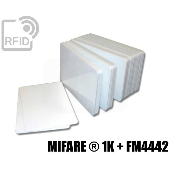 CD01D16 Tessere doppia tripla frequenza Mifare ® 1K + FM4442 swatch