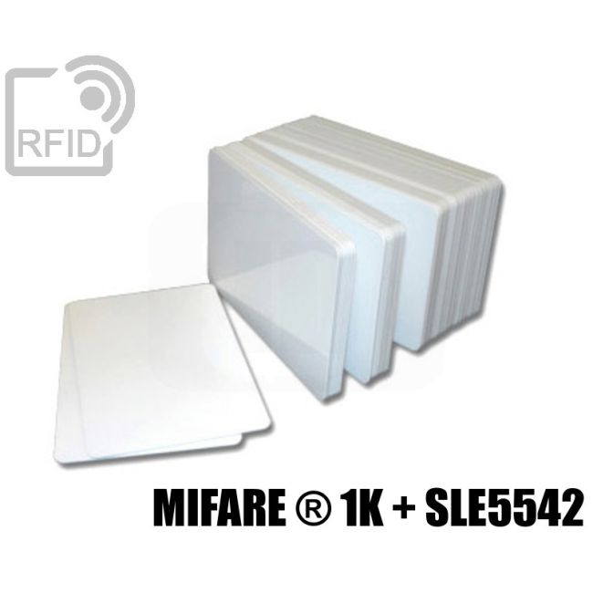 CD01D17 Tessere doppia tripla frequenza Mifare ® 1K + SLE5542 thumbnail