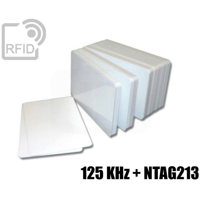 CD01D27 Tessere doppia tripla frequenza NFC 125 KHz + ntag213 thumbnail