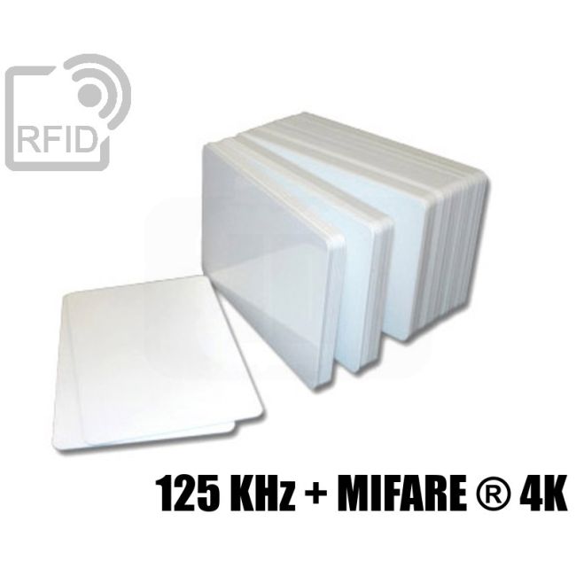 CD01D42 Tessere doppia tripla frequenza 125 KHz + Mifare ® 4K thumbnail