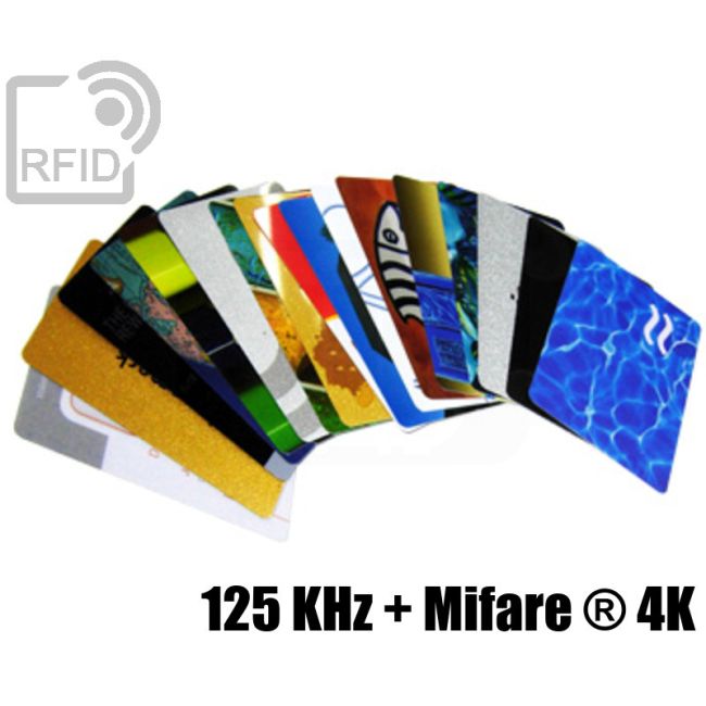 CD03D42 Tessere stampate 48H combo 125 KHz + Mifare ® 4K swatch