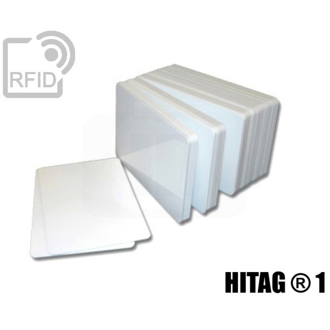 CR01C05 Tessere card bianche RFID Hitag ® 1 swatch