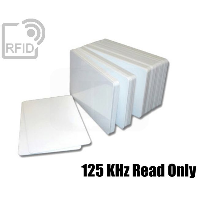 CR01C19 Tessere card bianche RFID 125 KHz Read Only thumbnail