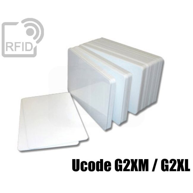 CR01C65 Tessere card bianche RFID Ucode G2XM G2XL swatch