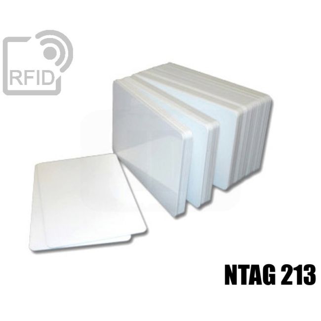 CR01C67 Tessere card bianche RFID NFC ntag213 thumbnail