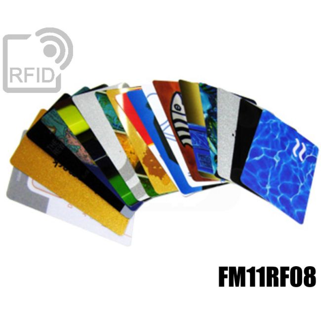 CR02C07 Tessere card personalizzate RFID FM11RF08 thumbnail