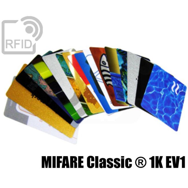 CR02C08 Tessere card personalizzate RFID Mifare Classic ® 1K Ev1 thumbnail