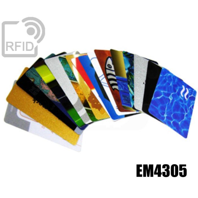 CR02C36 Tessere card personalizzate RFID EM4305 thumbnail