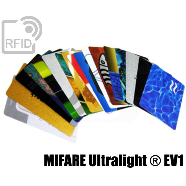 CR02C46 Tessere card personalizzate RFID NFC Mifare Ultralight ® EV1 thumbnail