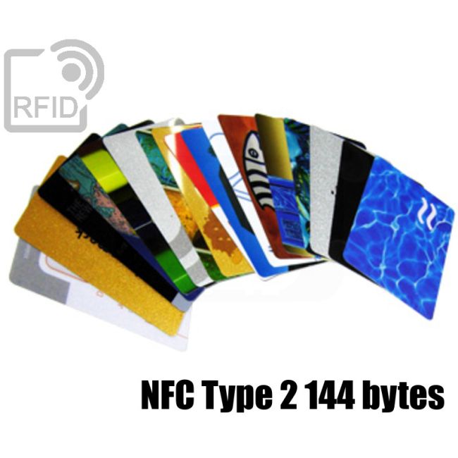 CR02C93 Tessere card personalizzate RFID NFC Type 2 144 bytes thumbnail