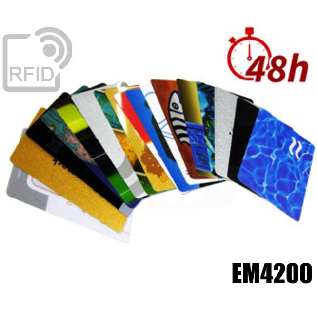 CR03C02 Tessere card stampa 48H RFID EM4200 thumbnail