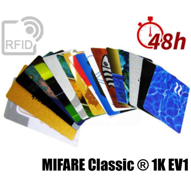 CR03C08 Tessere card stampa 48H RFID Mifare Classic ® 1K Ev1 thumbnail