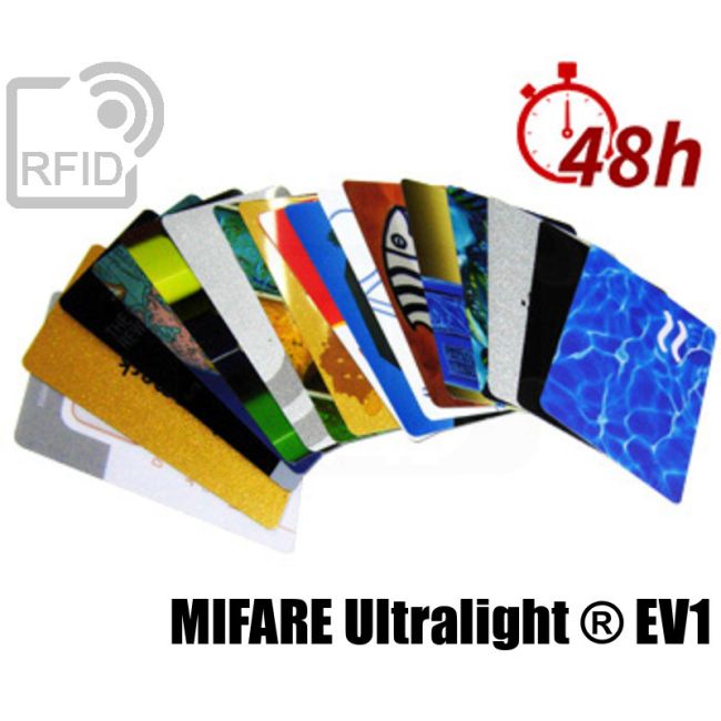 CR03C46 Tessere card stampa 48H RFID NFC Mifare Ultralight ® EV1 thumbnail