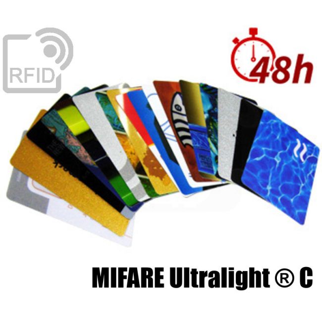 CR03C47 Tessere card stampa 48H RFID NFC Mifare Ultralight ® C thumbnail