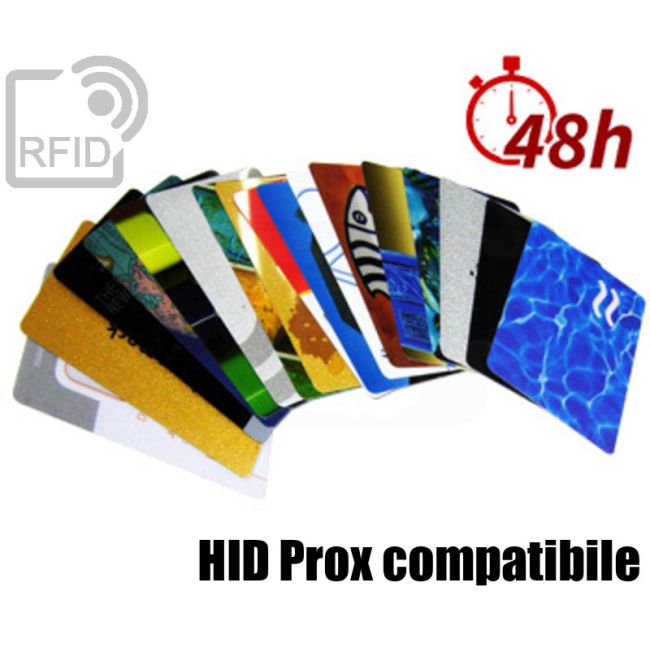 CR03C76 Tessere card stampa 48H RFID HID Prox compatibile thumbnail