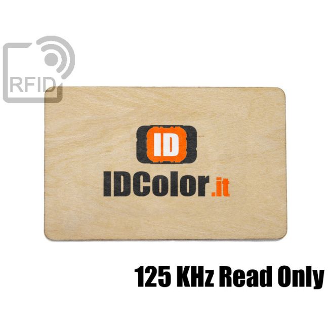 CR04C19 Tessere in legno personalizzate RFID 125 KHz Read Only thumbnail