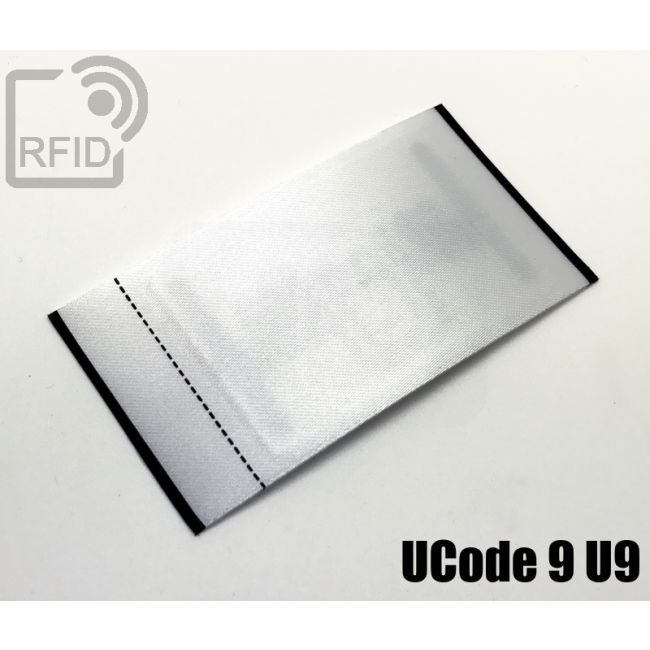 EC03C38 Etichette 75 x 40 mm nylon UCode 9 U9 thumbnail