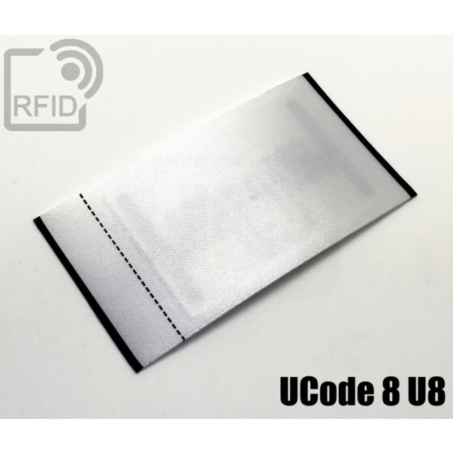 EC03C39 Etichette 75 x 40 mm nylon UCode 8 U8 thumbnail