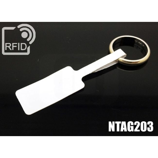 ES02C35 Etichette 20 x 15 mm RFID segnatura NFC Ntag203 swatch