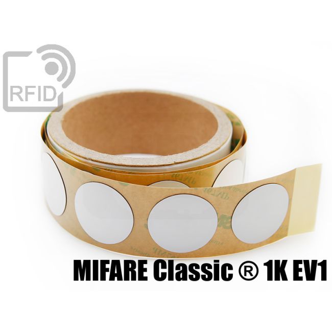 ES04C08 Etichette 30 mm diam. RFID antimetallo Mifare Classic ® 1K Ev1 swatch