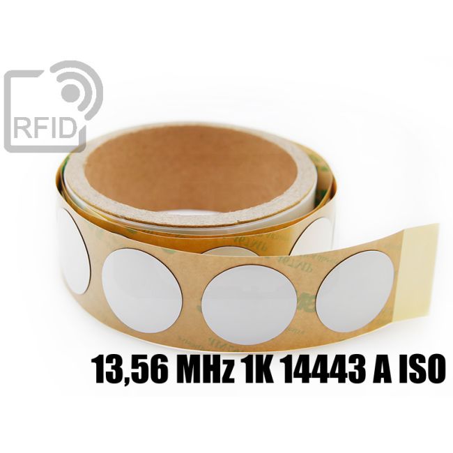 ES04C23 Etichette 30 mm diam. RFID antimetallo 13