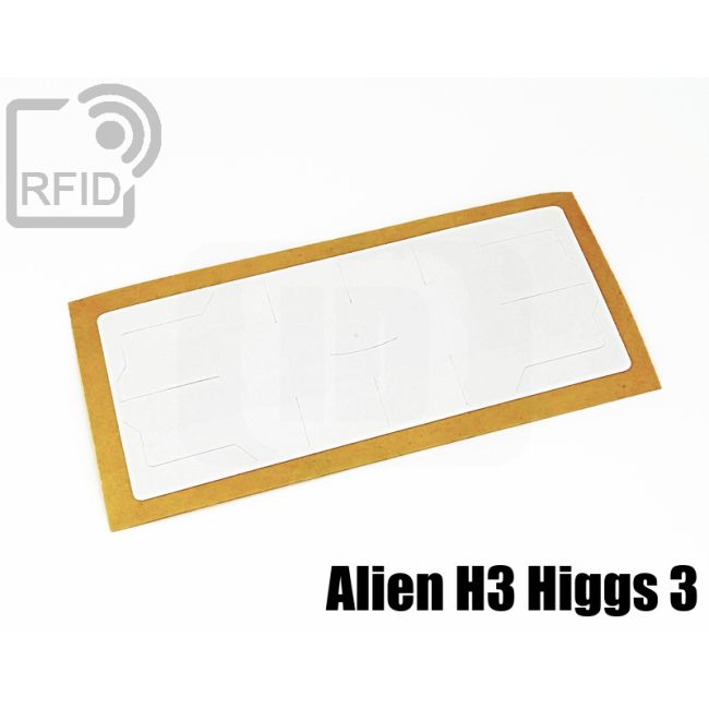 ES07C33 Etichette 110 x 45 mm RFID antimanomissione Alien H3 Higgs 3 thumbnail