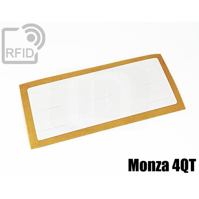 ES07C70 Etichette 110 x 45 mm RFID antimanomissione Monza 4QT thumbnail