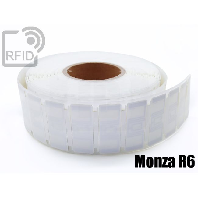 ES27C26 Etichette 45 x 20 mm UHF alta aderenza Monza R6 swatch