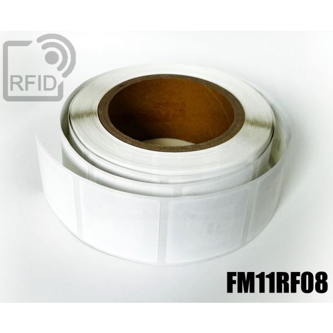 ET01C07 Etichette 30 x 15 mm RFID FM11RF08 swatch