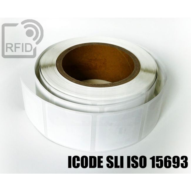 ET01C11 Etichette 30 x 15 mm RFID NFC ICode SLI iso 15693 swatch