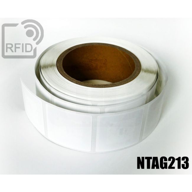 ET01C67 Etichette 30 x 15 mm RFID NFC ntag213 swatch