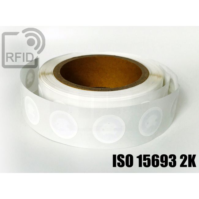 ET02C24 Etichette 30 mm diam. RFID NFC ISO 15693 2K swatch