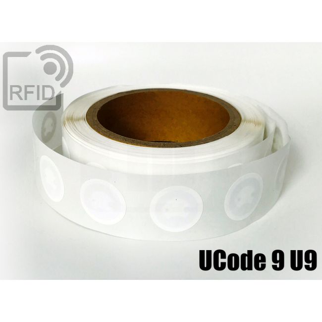 ET02C38 Etichette 30 mm diam. RFID UCode 9 U9 thumbnail