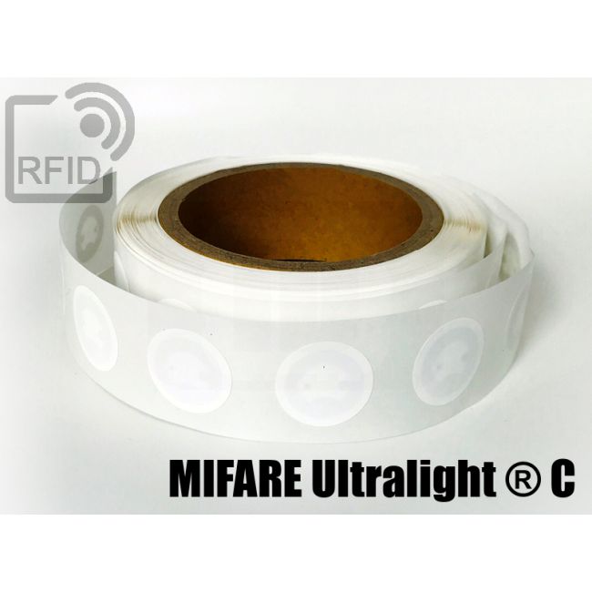 ET02C47 Etichette 30 mm diam. RFID NFC Mifare Ultralight ® C swatch