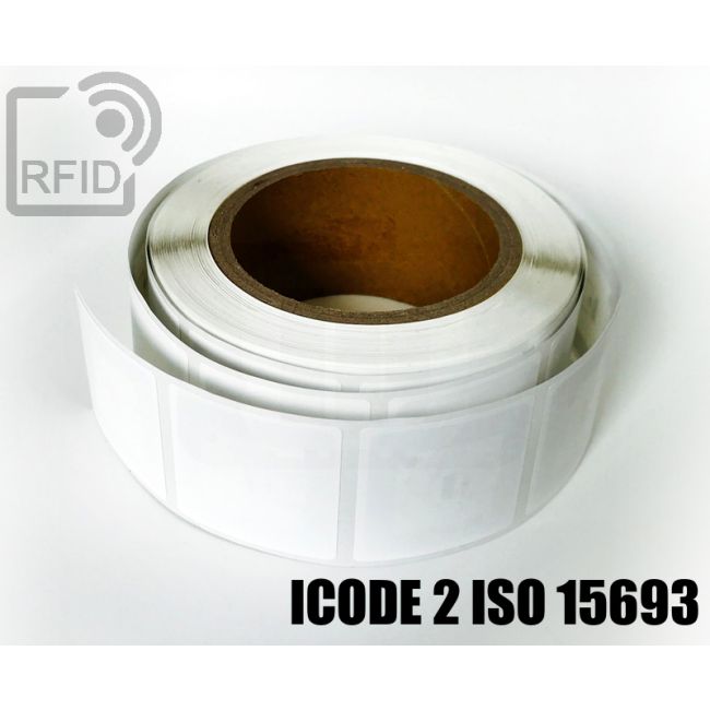 ET03C51 Etichette 50 x 50 mm RFID ICode 2 iso 15693 swatch