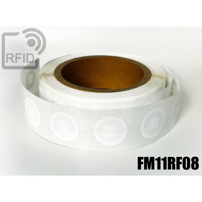 ET04C07 Etichette 25 mm diam. RFID FM11RF08 swatch