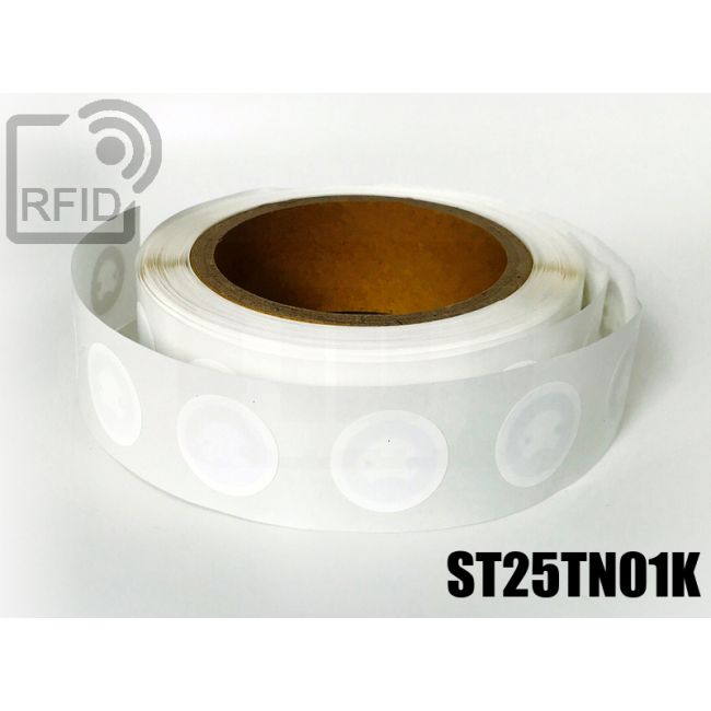 ET04C94 Etichette 25 mm diam. RFID NFC st25tn01K swatch