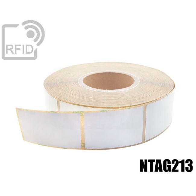 ET05C67 Etichette 40 x 25 mm RFID NFC ntag213 swatch