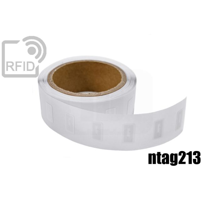 ET10C67 Etichette 21 x 12 mm RFID NFC ntag213 swatch