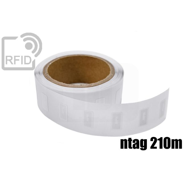 ET10C78 Etichette 21 x 12 mm RFID NFC ntag 210m swatch