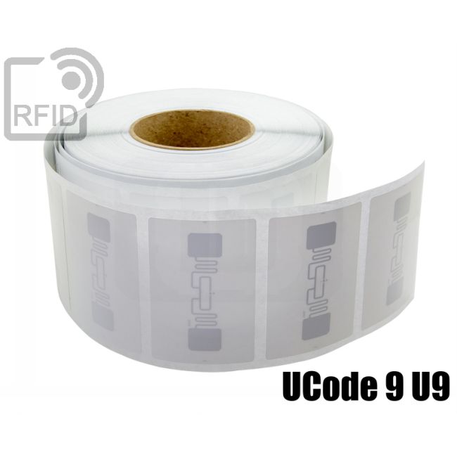 ET13C38 Etichette 85 x 54 mm RFID UCode 9 U9 thumbnail