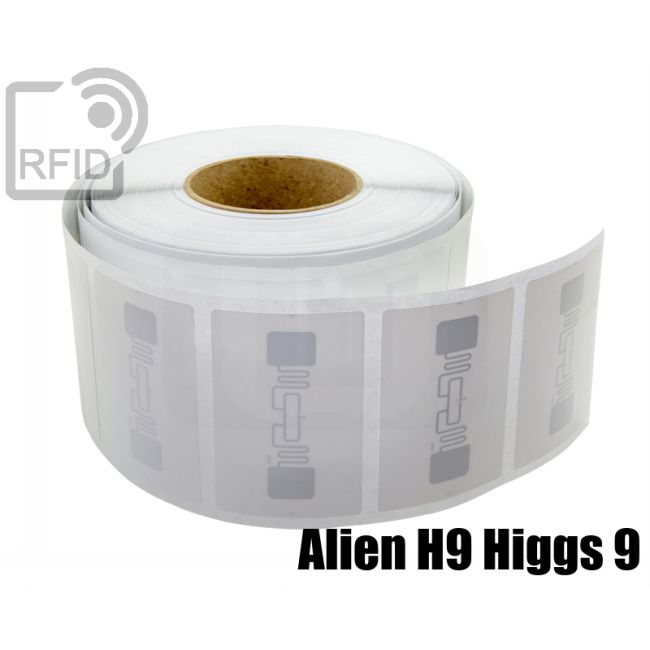 ET13C63 Etichette 85 x 54 mm RFID Alien H9 Higgs 9 thumbnail