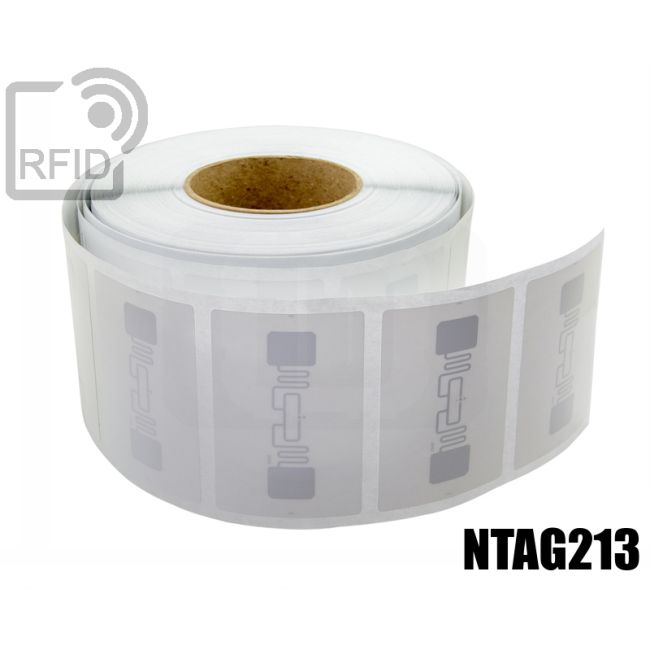 ET13C67 Etichette 85 x 54 mm RFID NFC ntag213 swatch