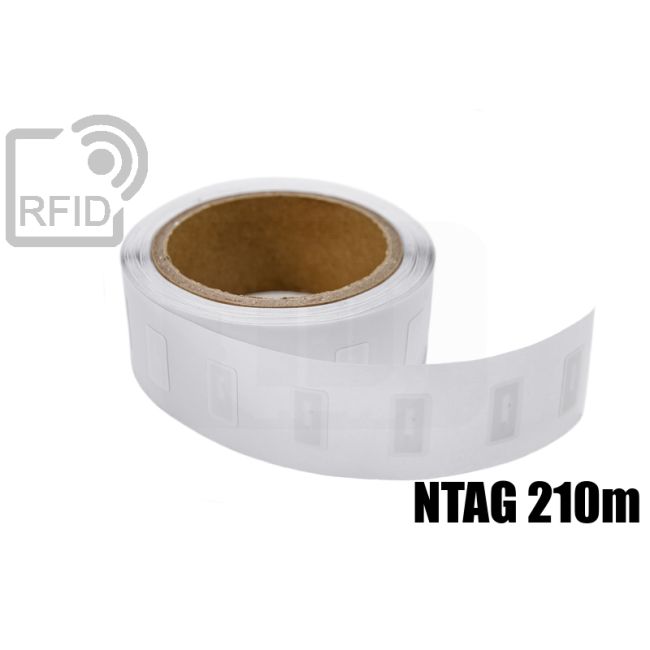 ET22C78 Etichette 12 x 21 mm RFID NFC ntag 210m swatch