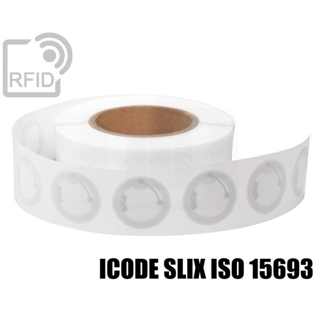 ET23C53 Etichette 38 mm diam. RFID ICode SLIX iso 15693 swatch