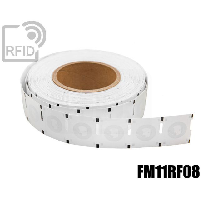 ET24C07 Etichette 25 x 25 mm RFID FM11RF08 swatch